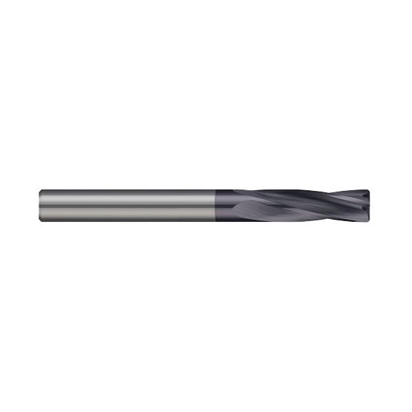 1/2  in. Cutter dia. x 1  in. 1 Flute Length Carbide Flat Bottom Counterbore, 4 Flutes